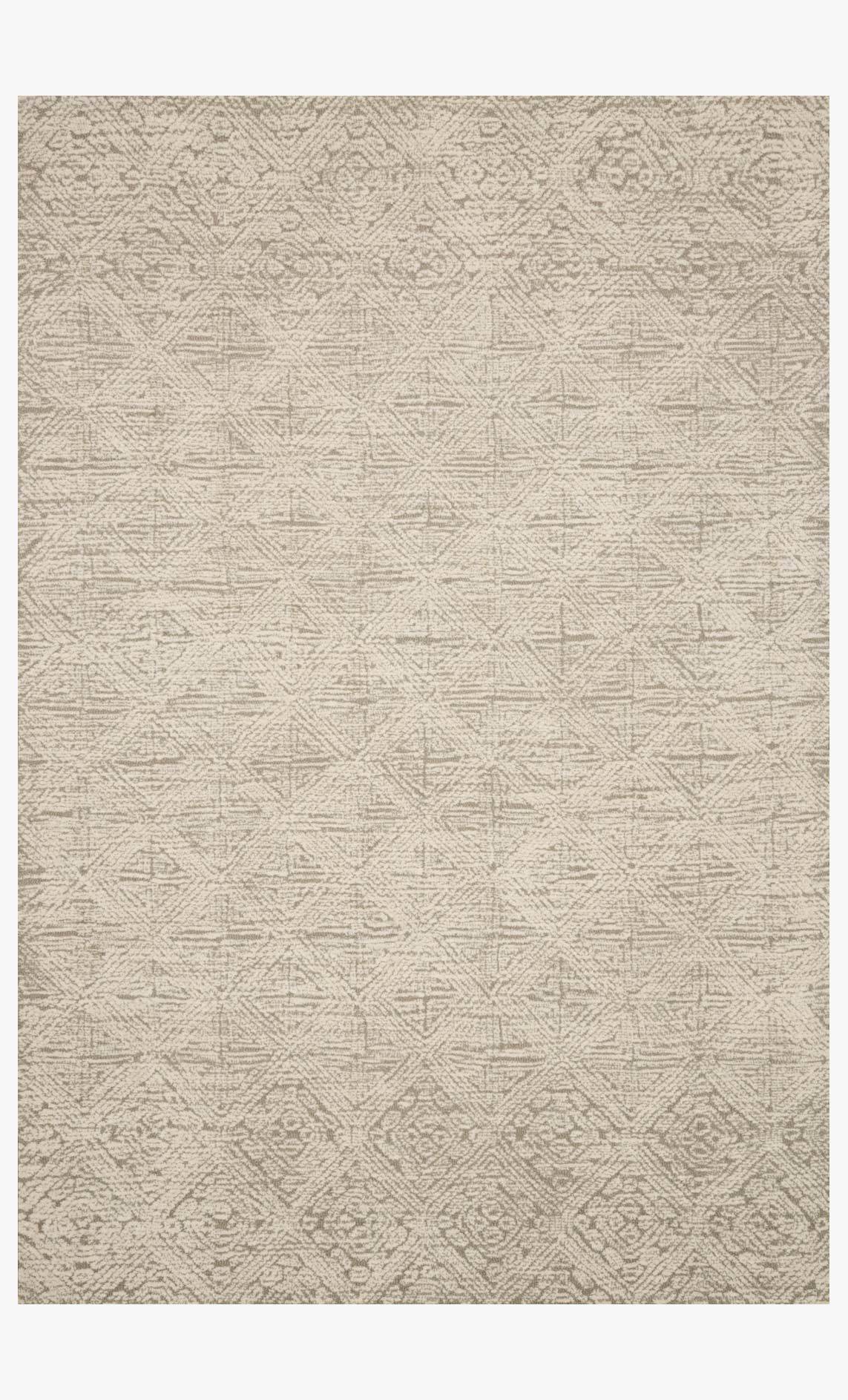 Kopa Rug in Taupe and Ivory by ED Ellen DeGeneres Crafted by Loloi