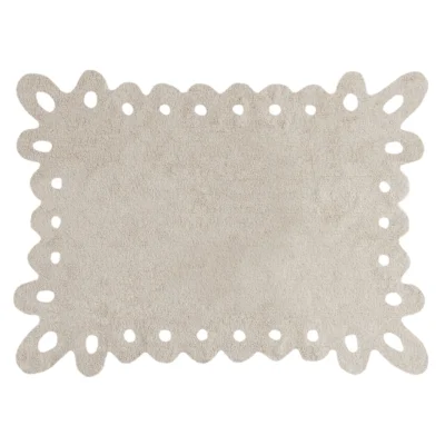 Lace Rug in Beige design by Lorena Canals