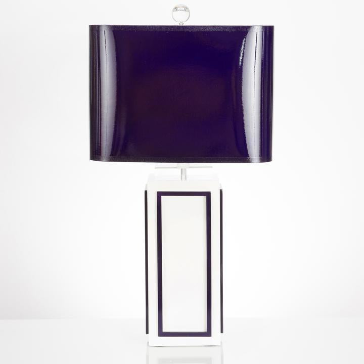 Lagos Table Lamp in Indigo design by Couture Lamps