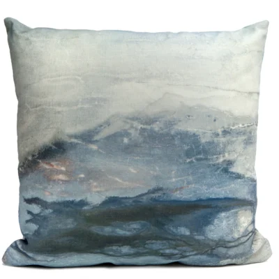 Lake Throw Pillow by elise flashman