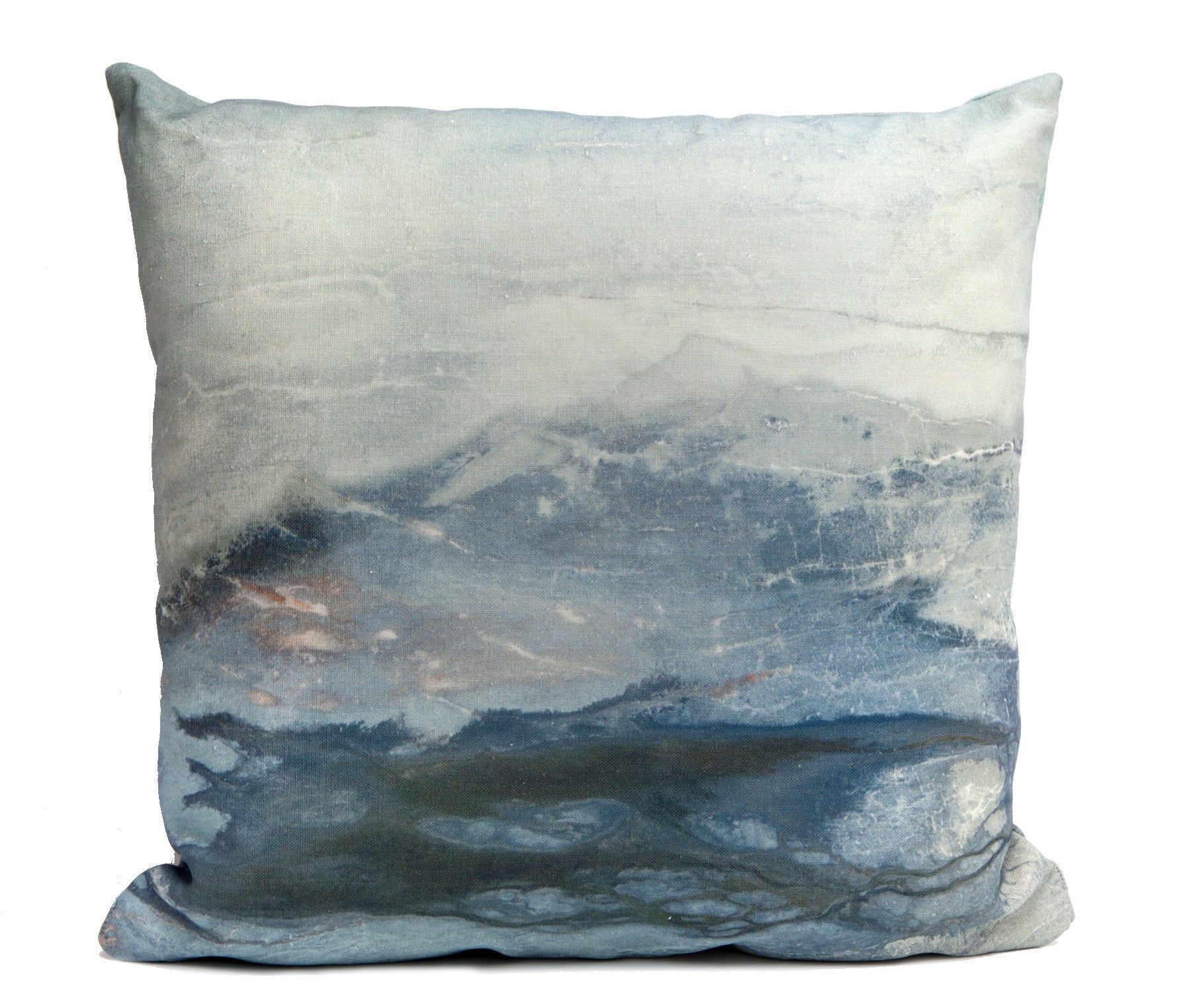 Lake Throw Pillow by elise flashman