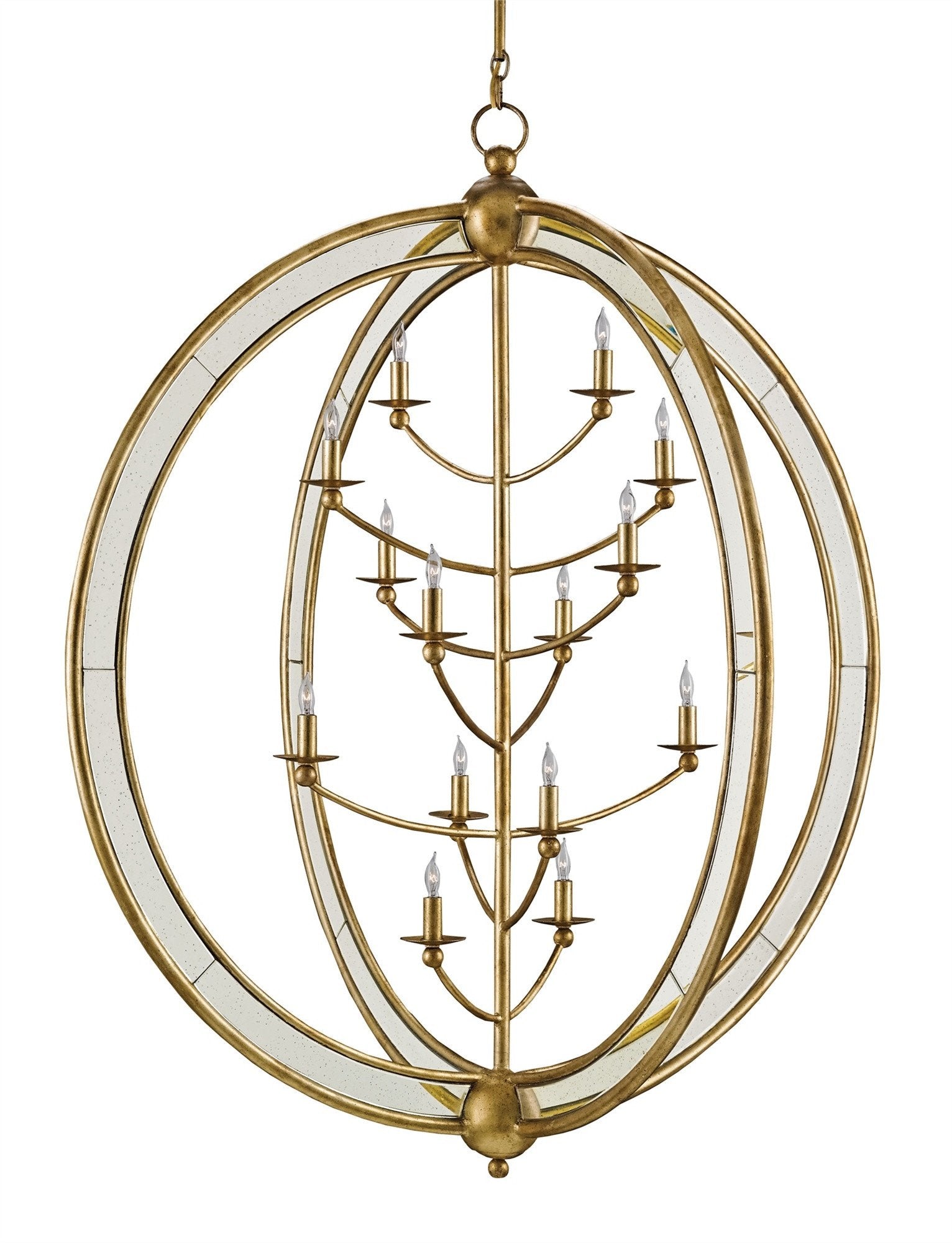 Large Aphrodite Chandelier design by Currey and Company