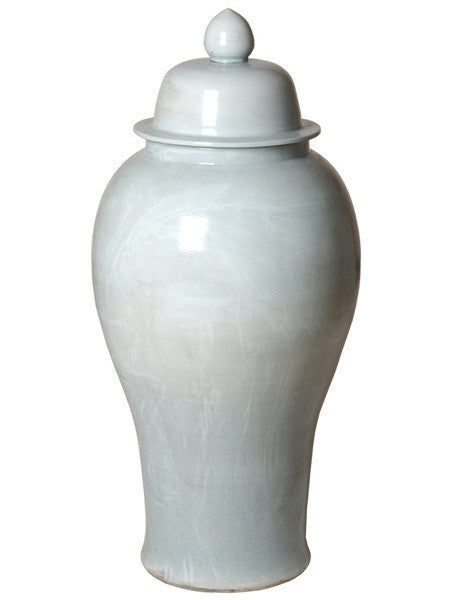 Large Ginger Jar in Celadon Crackle design by Emissary