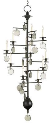 Large Sethos Chandelier design by Currey and Company