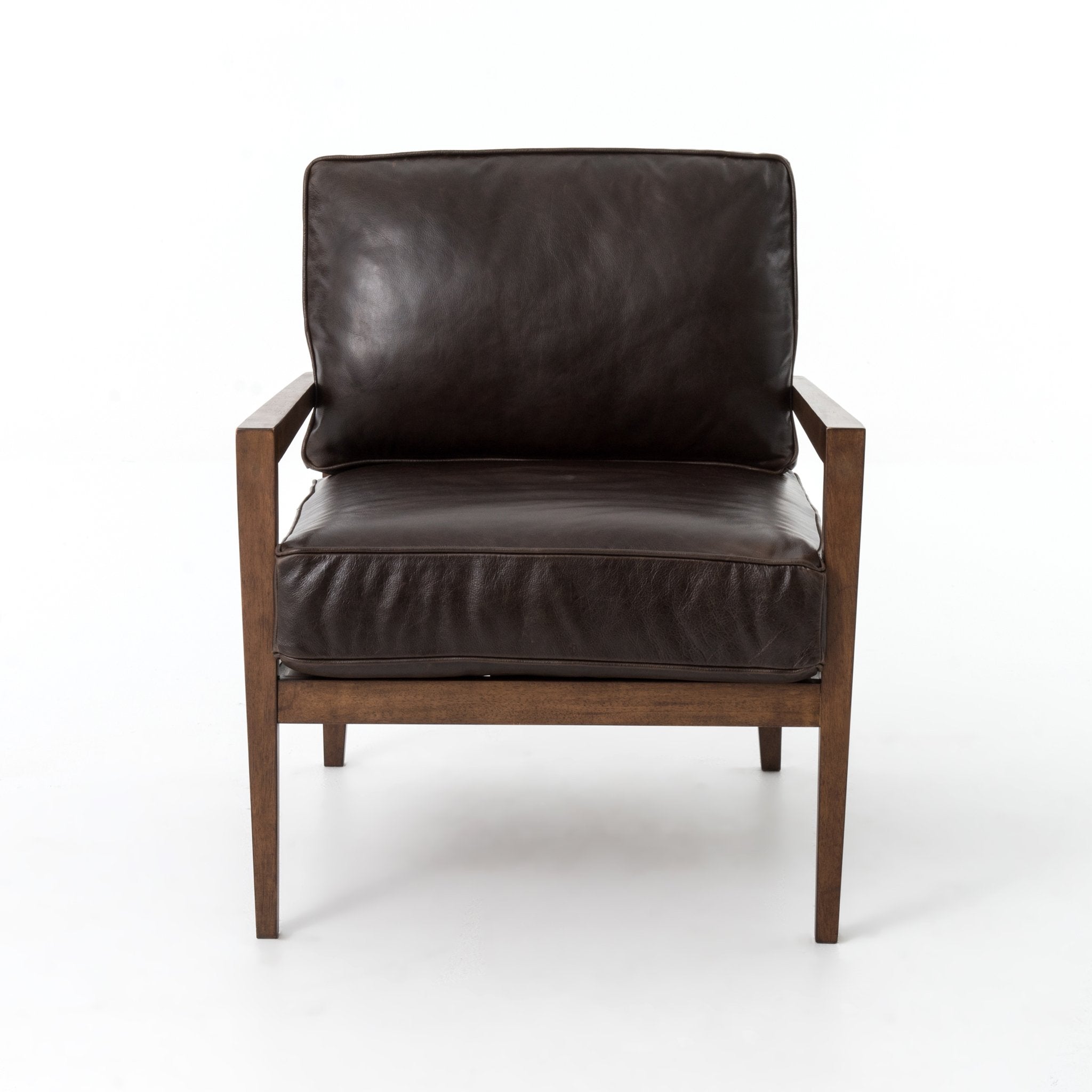 Laurent Wood Frame Accent Chair in Various Materials