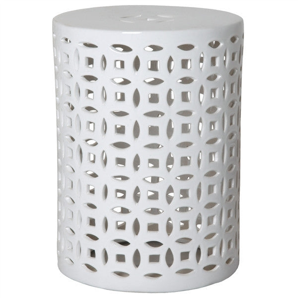 Linked Fortune Stool in White design by Emissary