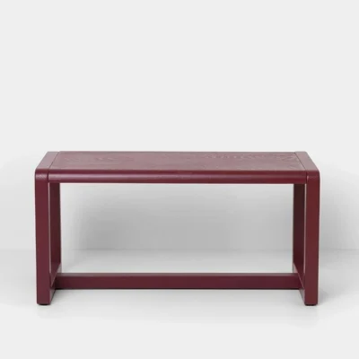 Little Architect Bench in Bordeaux by Ferm Living