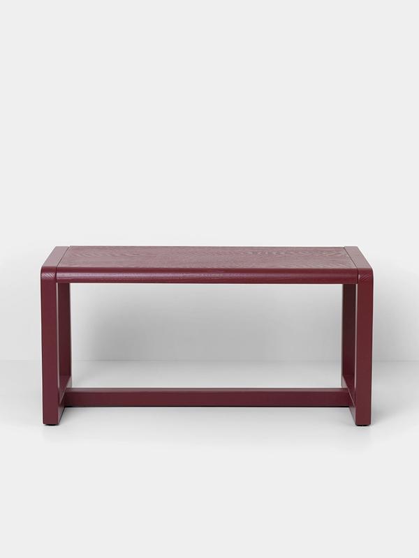 Little Architect Bench in Bordeaux by Ferm Living