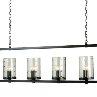 Longhope Rectangular Chandelier design by Currey and Company