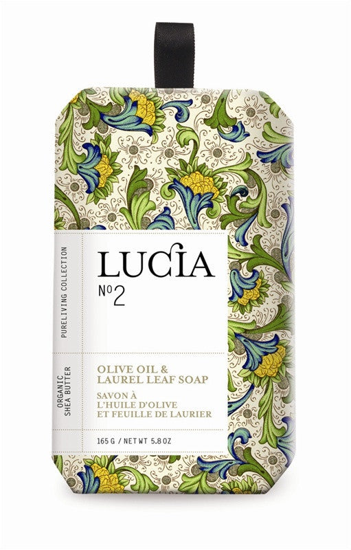 Lucia Olive Blossom and Laurel Soap design by Lucia