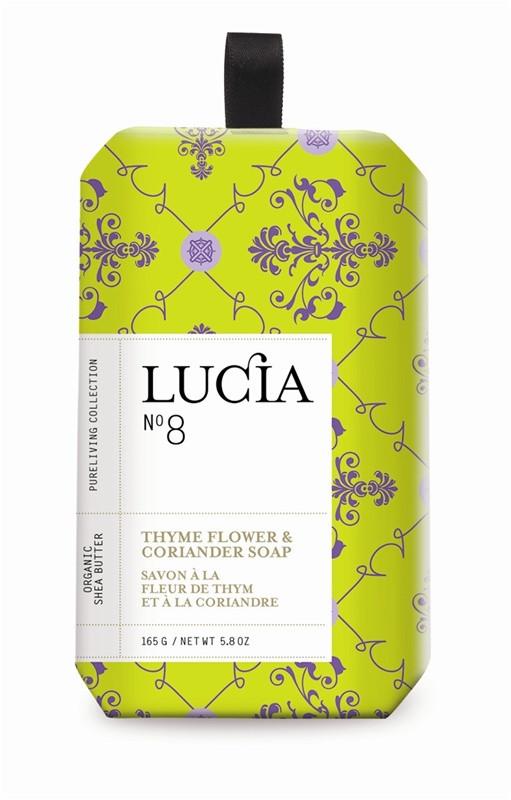 Lucia Thyme Flower and Coriander Soap design by Lucia