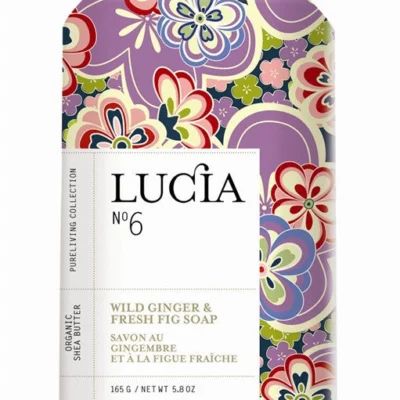 Lucia Wild Ginger and Fresh Figs Soap design by Lucia