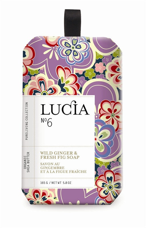 Lucia Wild Ginger and Fresh Figs Soap design by Lucia