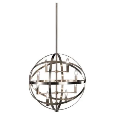 Lucy Collection 8 Light Pendant design by Robert Abbey