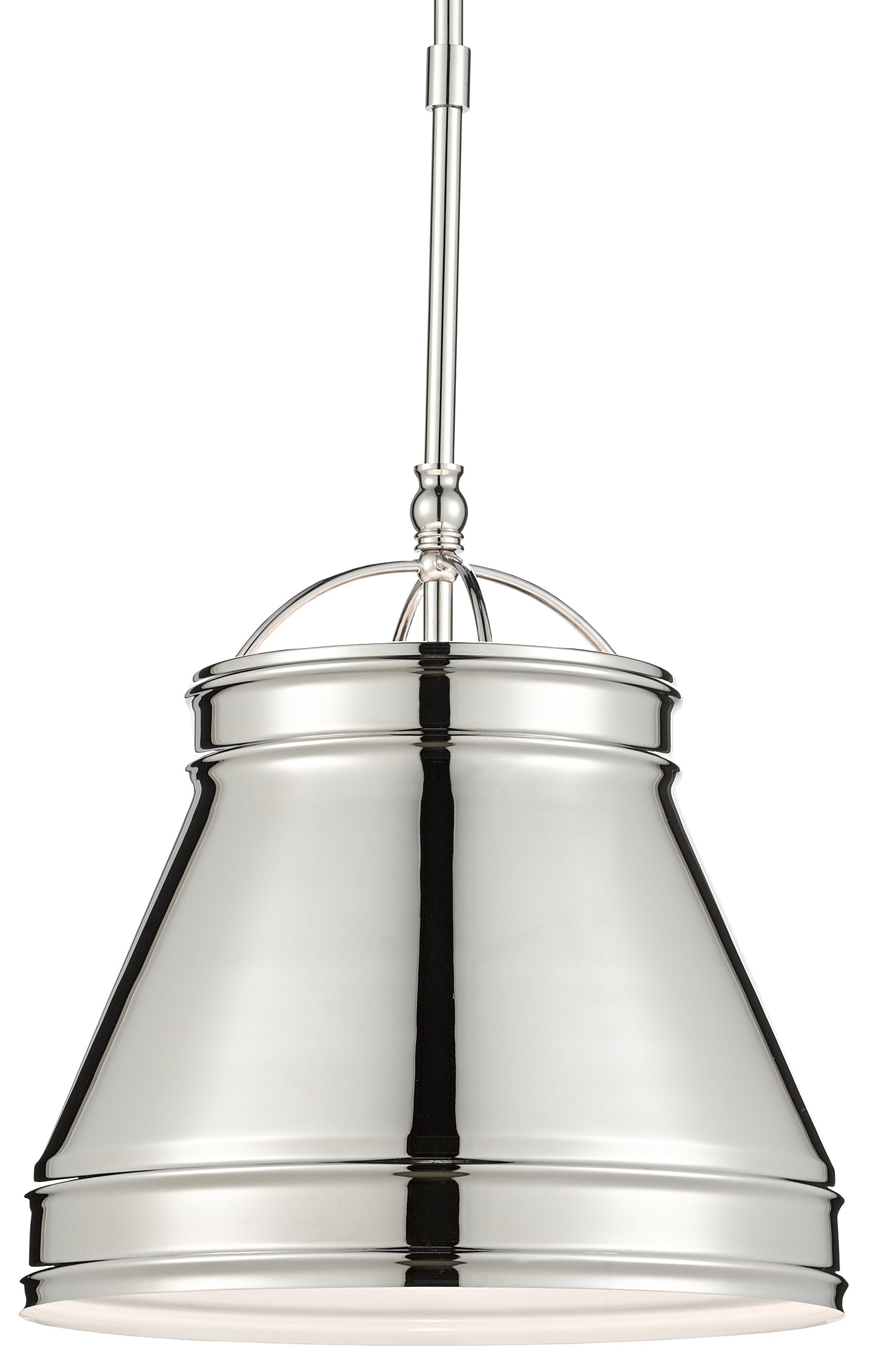 Lumley Nickel Pendant by Currey and Company