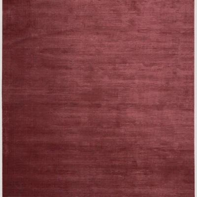 Lunar 100 Viscose Area Rug in Garnet design by Calvin Klein Home