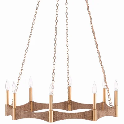 Mallorca Chandelier design by Currey and Company