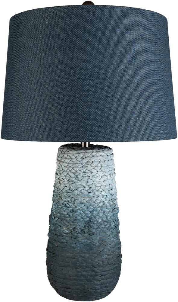 Mallory Table Lamp in Sky Blue and Pale Blue