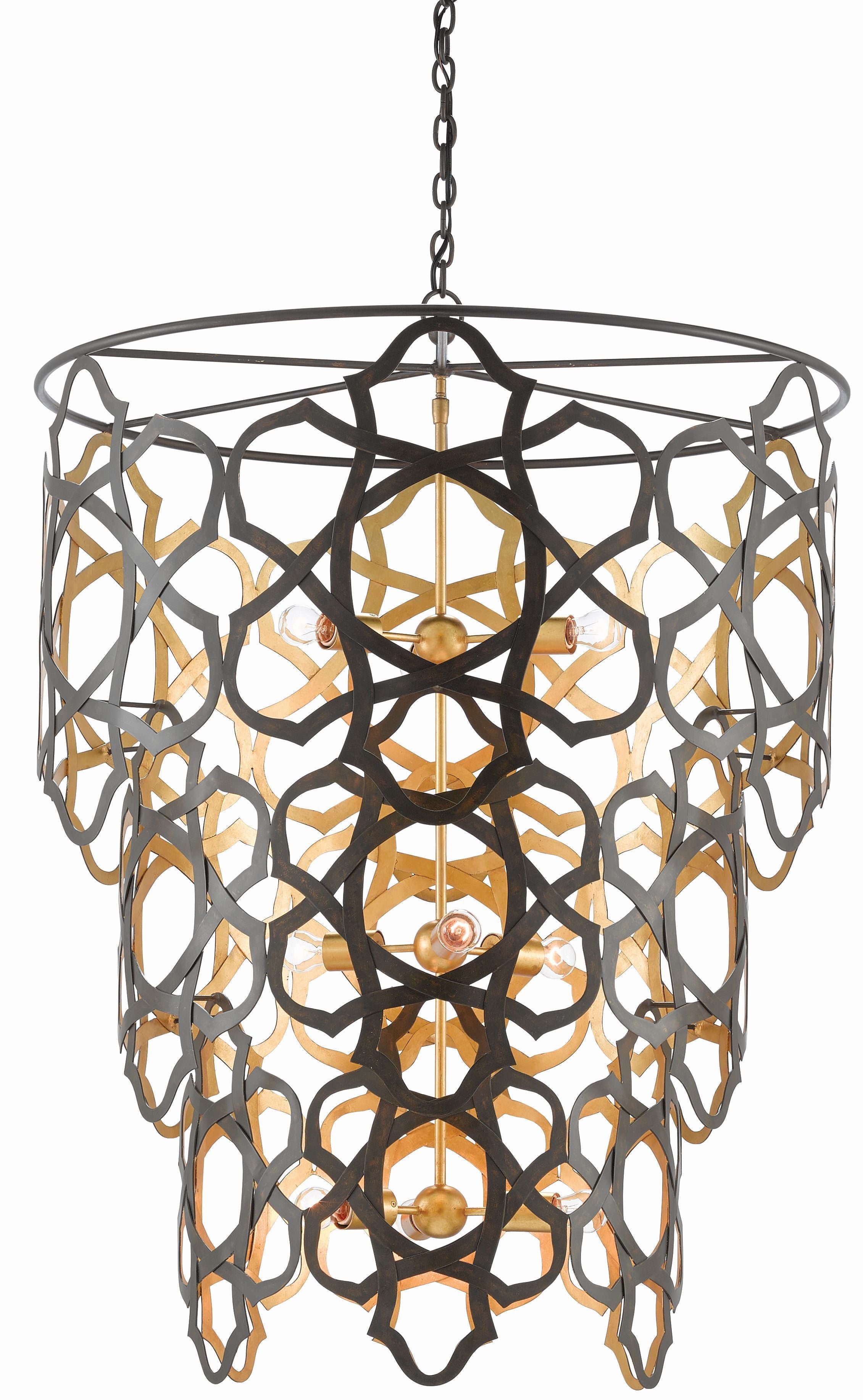 Mauresque Chandelier design by Currey and Company