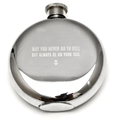 May You Never 5oz Flask by Izola