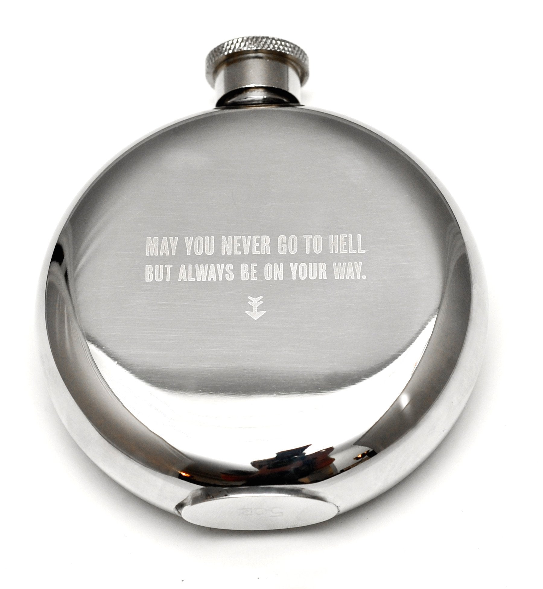 May You Never 5oz Flask by Izola