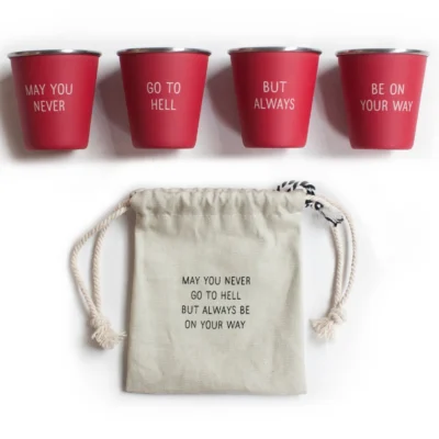May You Never Shot Glass Set design by Izola