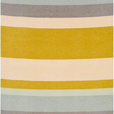 Meadowlark Throw in Mustard by Emma Gardner