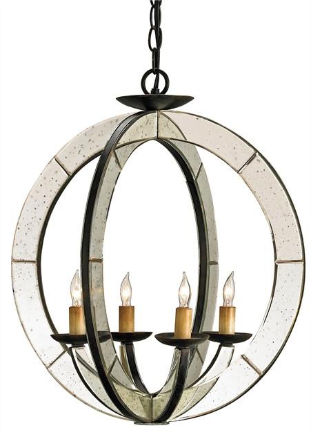 Meridian Chandelier design by Currey and Company