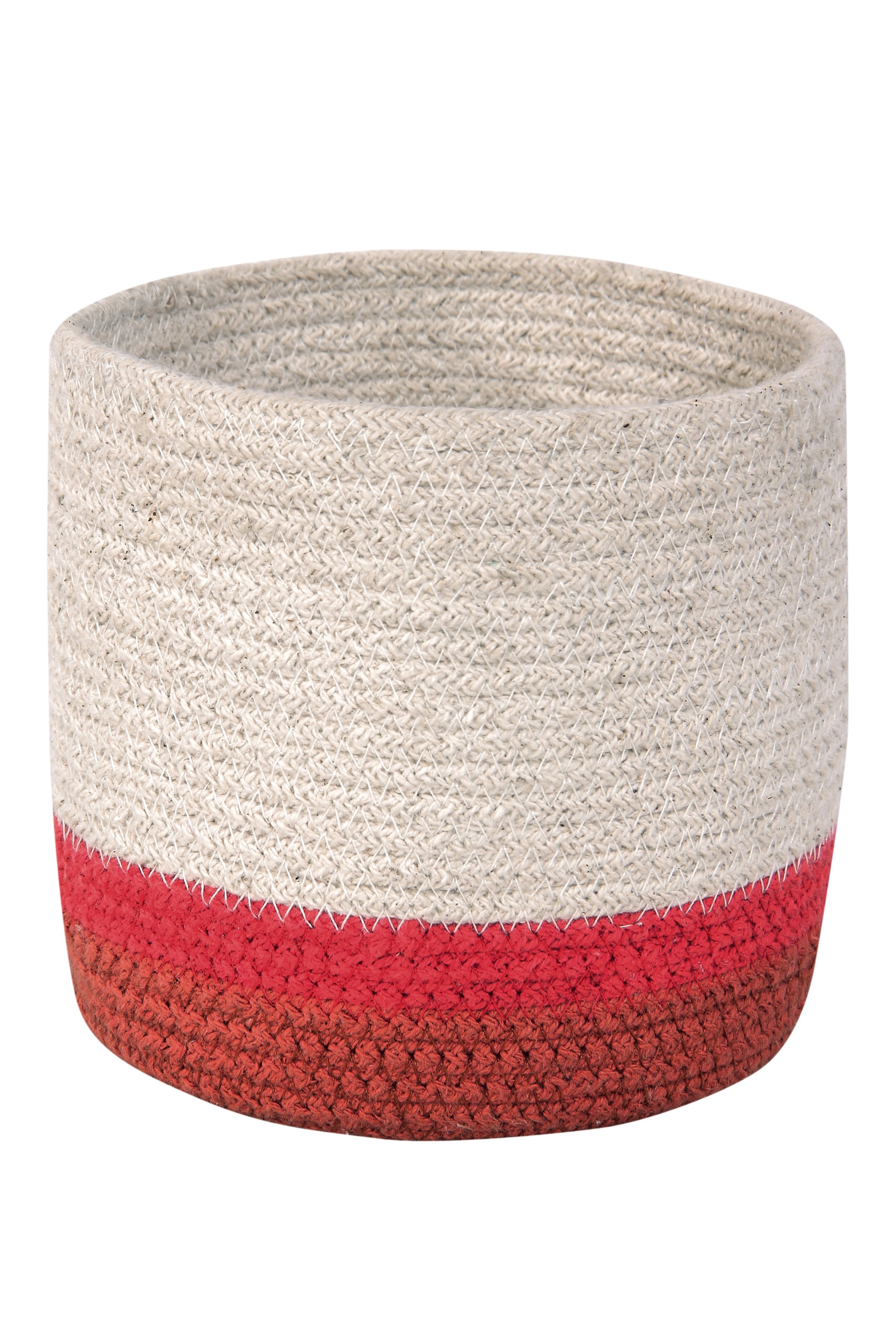 Mini Tricolor Basket in Natural design by Lorena Canals