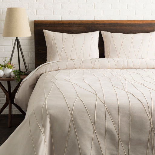 Mio Bedding in Light Grey and Cream