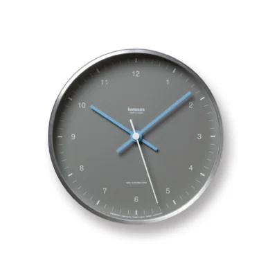 Mizuiro Wall Clock in Grey design by Lemnos