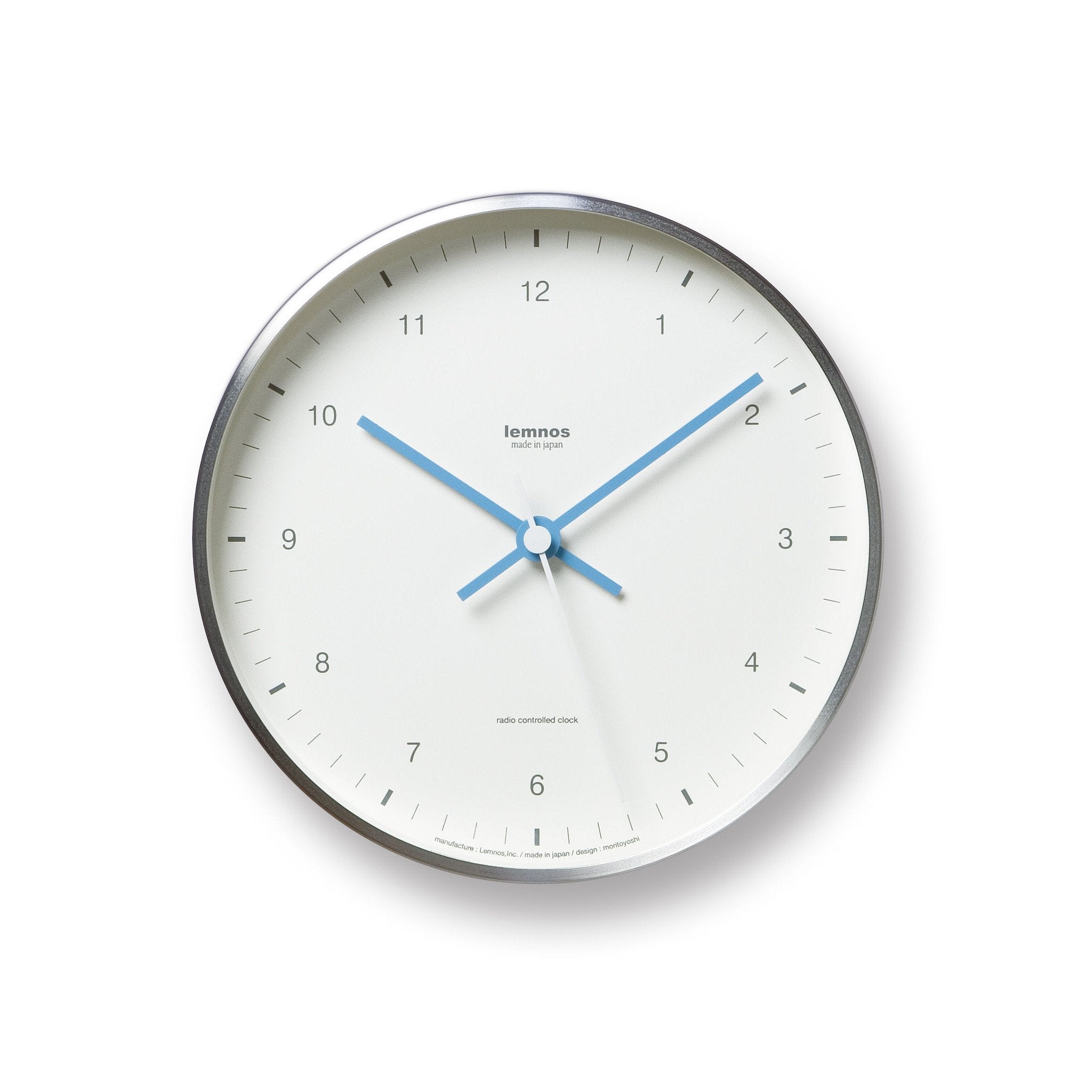 Mizuiro Wall Clock in White design by Lemnos