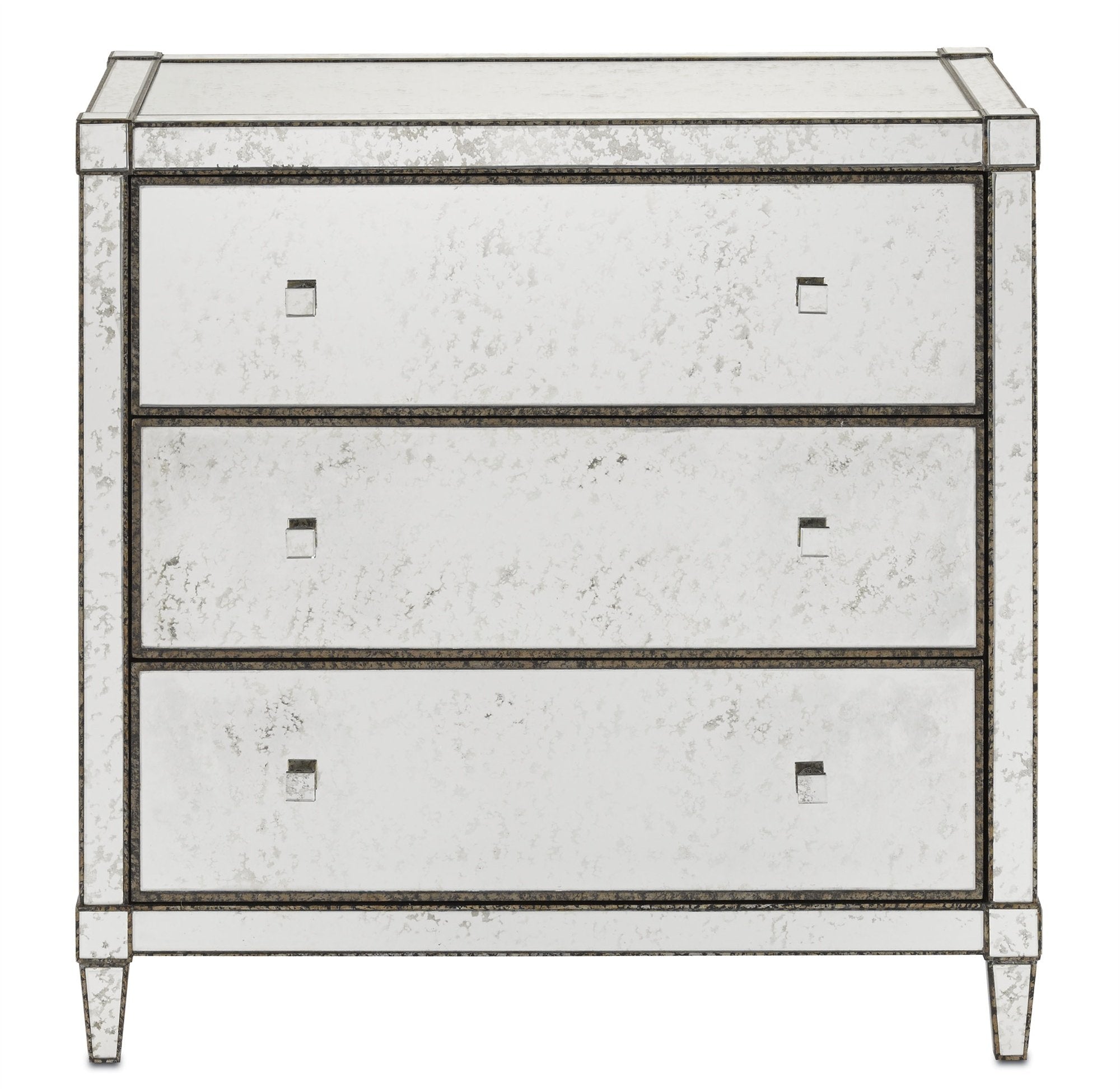 Monarch Three Drawer Chest design by Currey and Company