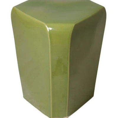 Triangle Stool in Celery Green design by Emissary