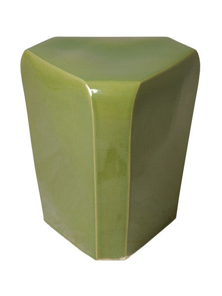 Triangle Stool in Celery Green design by Emissary