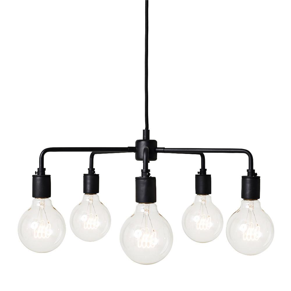 Tribeca Leonard Chandelier in Black by Menu