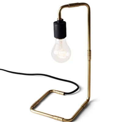 Tribeca Reade Table Lamp in Brass design by Menu