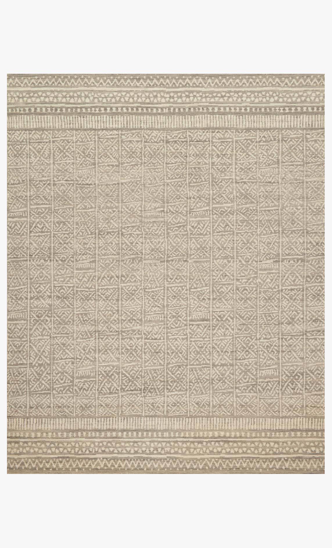 Tribu Rug in Stone and Ivory by ED Ellen DeGeneres Crafted by Loloi