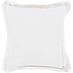 Triple Flange Ivory Pillow