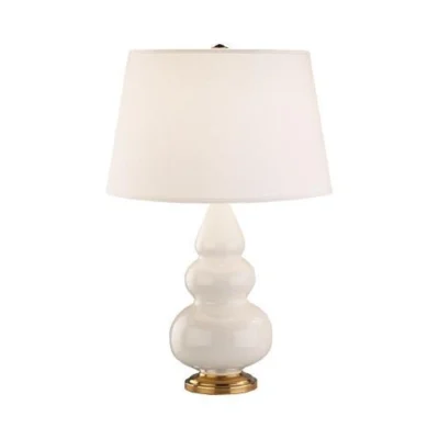 Triple Gourd Collection Small Accent Table Lamp design by Robert Abbey