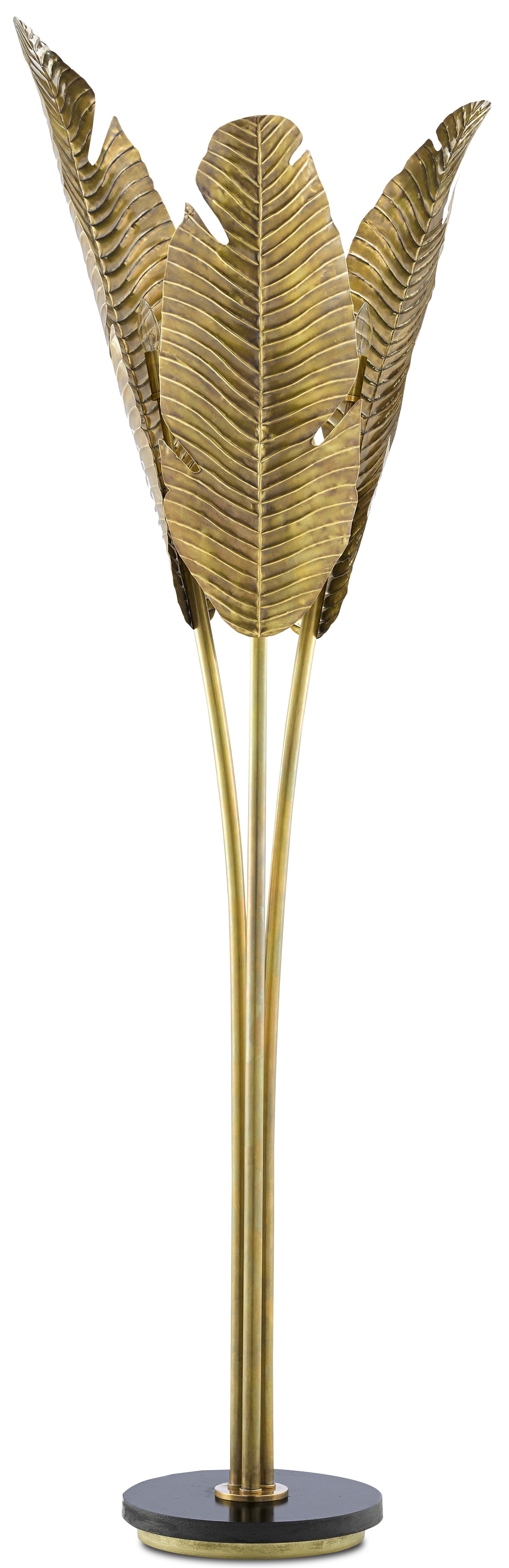 Tropical Floor Lamp by Currey and Company