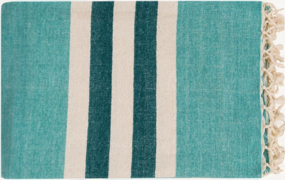 Troy Throw Blankets in Mint Color