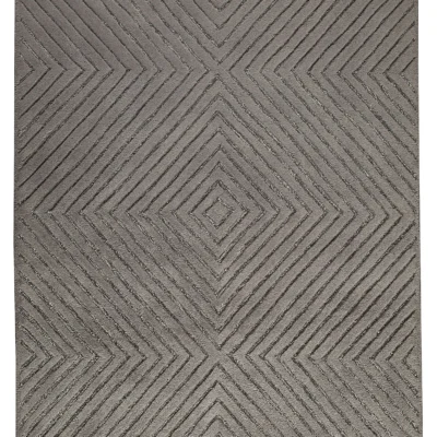 Union Square Collection Hand Tufted Wool Rug in Grey design by Mat the Basics