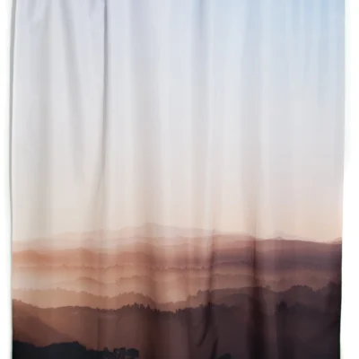 Valley Shower Curtain design by elise flashman