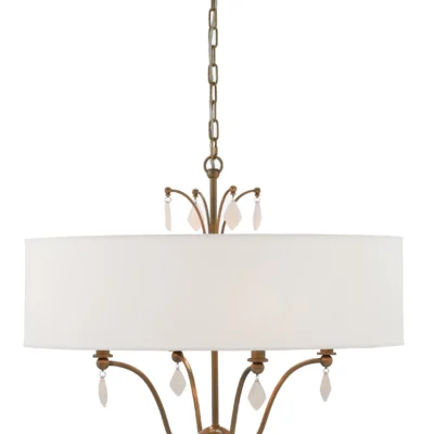 Vertue Chandelier design by Currey and Company