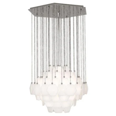 Vienna Chandelier in Polished Nickel design by Jonathan Adler