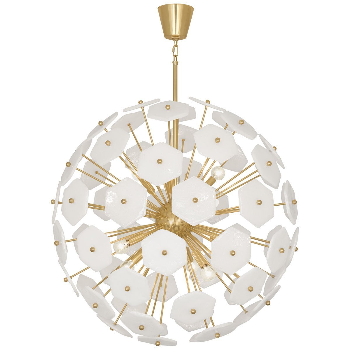 Vienna Large Globe Pendant in Various Finishes design by Jonathan Adler