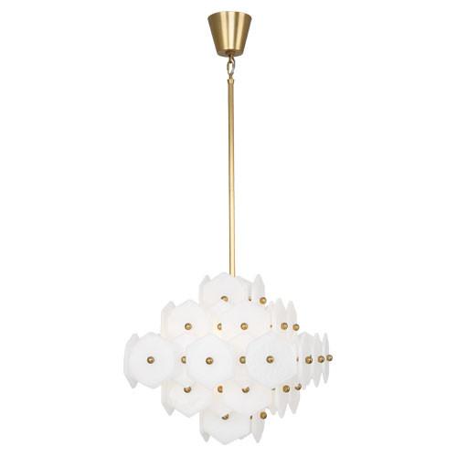 Vienna Small Chandelier in Antique Brass design by Jonathan Adler