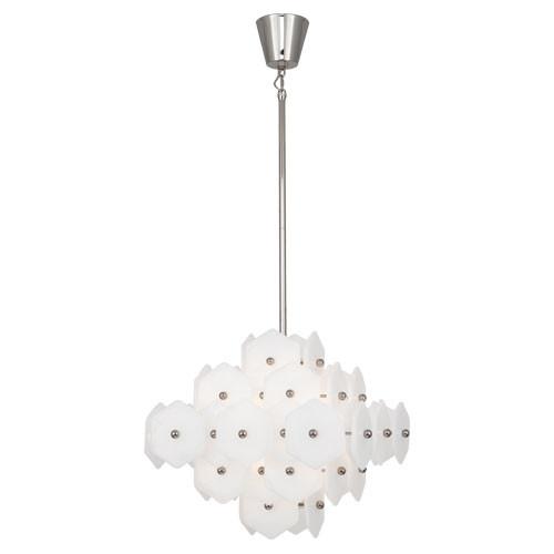 Vienna Small Chandelier in Polished Nickel design by Jonathan Adler