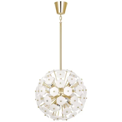 Vienna Small Globe Pendant in Various Finishes design by Jonathan Adler